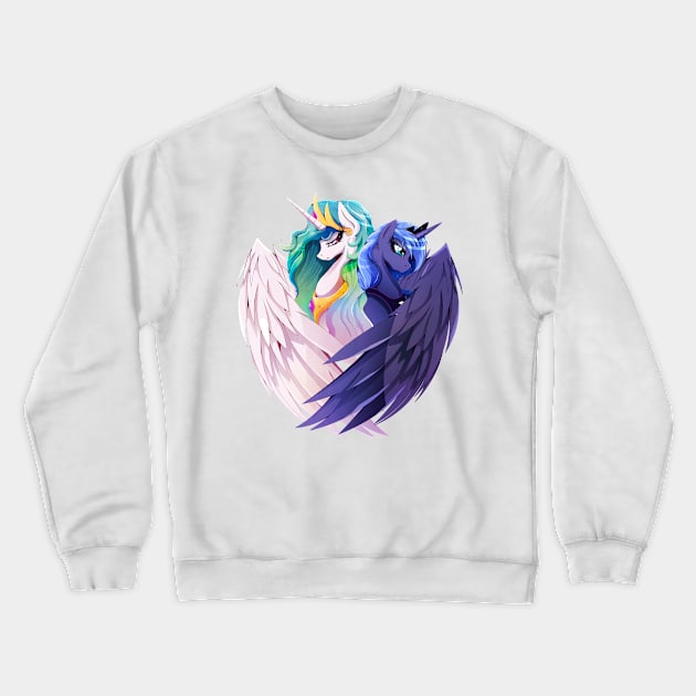 Royal Sisters Crewneck Sweatshirt by RarieDash